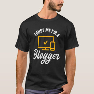 Camiseta Blogger Publisher Writer Blog Content Creator Job