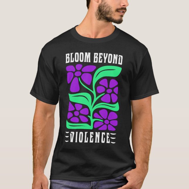 Camiseta Bloguear más allá de la violencia (Anverso)