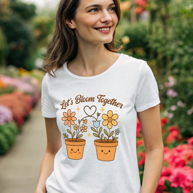 Camiseta Bloguémonos juntos - amor por las plantas (Subido por el creador)