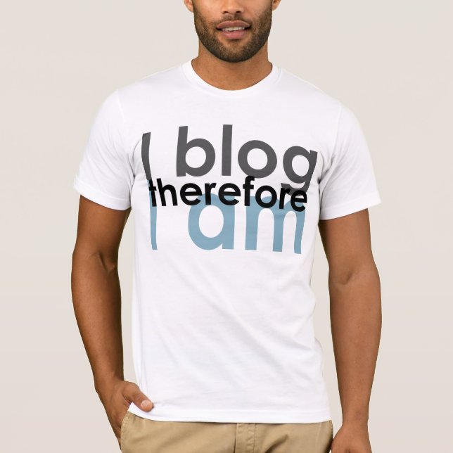 Camiseta Blogueo ahí estoy (Anverso)