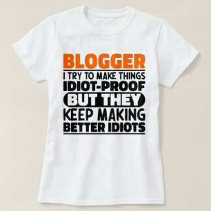 Camiseta Bloguera Intento Hacer Las Cosas Divertidas En Gua