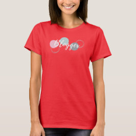 Camiseta Bloguero con burbujas