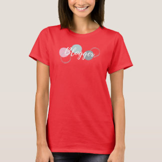 Camiseta Bloguero con burbujas
