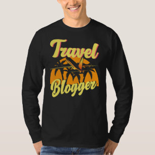Camiseta Bloguero viajero blog Wanderlust T