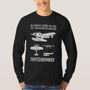 Camiseta Blohm & Voss Ha 140 Avión Marítimo Alemán Ww2 Torp
