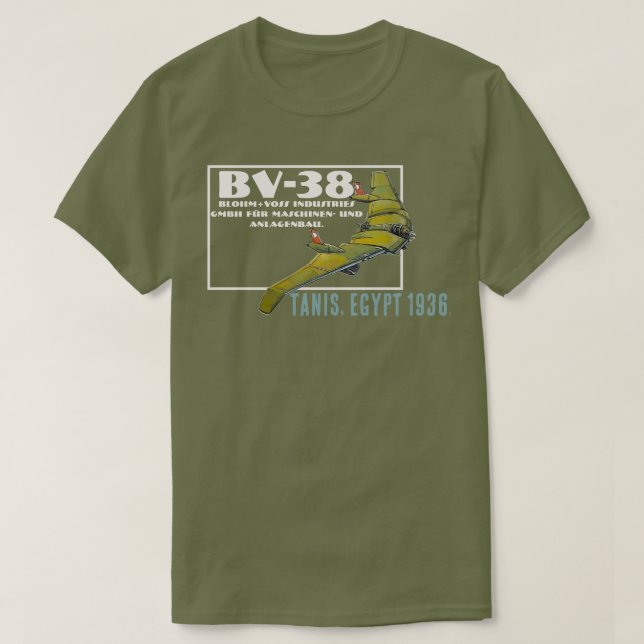 Camiseta Blohm y Voss BV-38 (Diseño del anverso)
