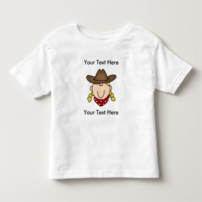 Camiseta BLOND T-CHICA personalizado COW (Anverso)