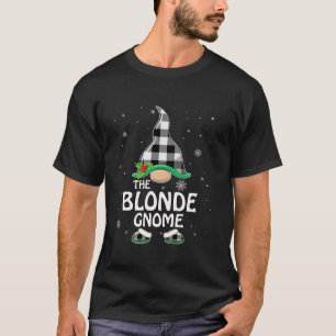 Camiseta Blonde Gnome Búfalo Familia Correspondiente C