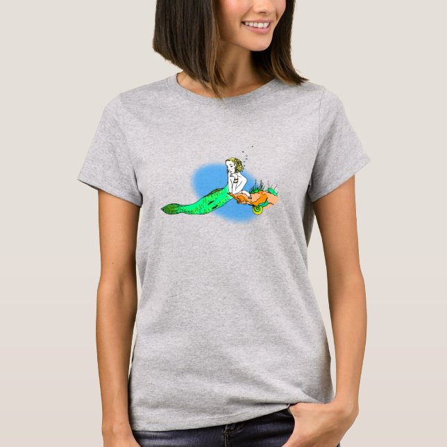 Camiseta Blonde Mermaid (Anverso)