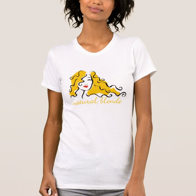 Camiseta Blonde natural (Anverso)