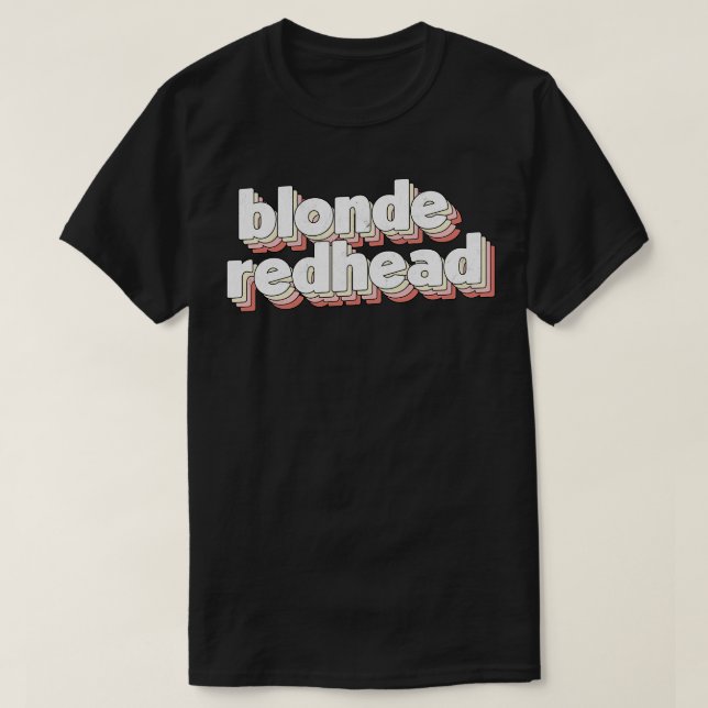 Camiseta Blonde Redhead (Diseño del anverso)