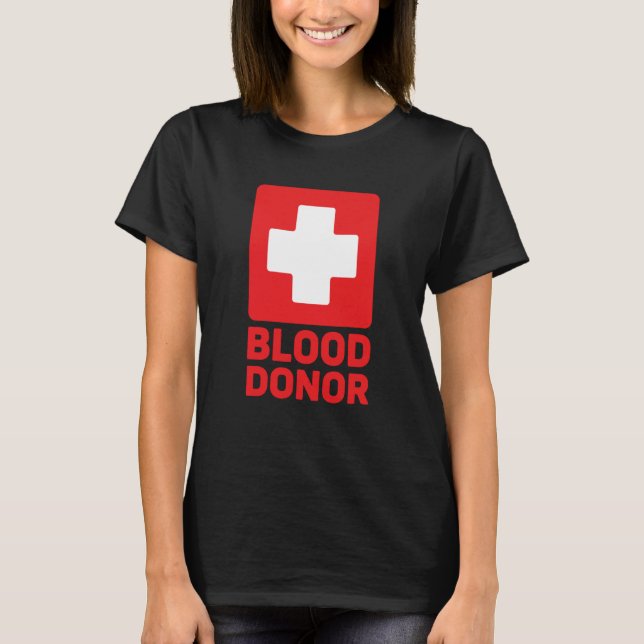 Camiseta Blood Donor (Anverso)