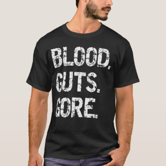Camiseta Blood Guts Gore Halloween Horror Scary Movie Lover