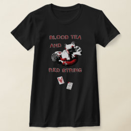 Camiseta Blood Tea and Red String - Slim de Mujer