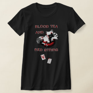 Camiseta Blood Tea and Red String - Slim de Mujer
