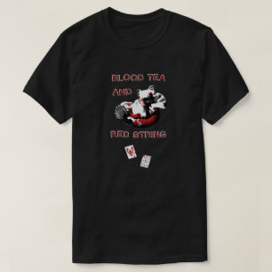 Camiseta Blood Tea & Red String - Diseño más pequeño - TODO