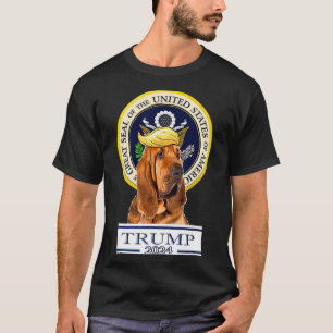 Camiseta Bloodhound de Trump 2024