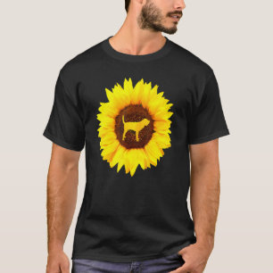 Camiseta Bloodhound For Women Men Puppy Dog Mascota Sunflow