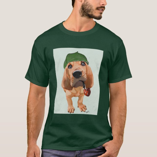 Camiseta Bloodhound Sherlock Holmes (Anverso)
