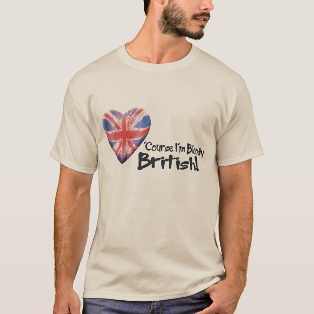 Camiseta Bloody Británicos (Anverso)