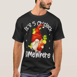 Camiseta Bloody Mary Gnome Para Mujeres Y Hombres Es 5 O Re