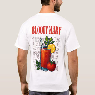 Camiseta Bloody Mary T-Shirt – Bold Brunch Cocktail