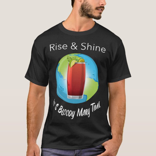 Camiseta Bloody Mary Time Brunch Wonderlust Graphic (Anverso)