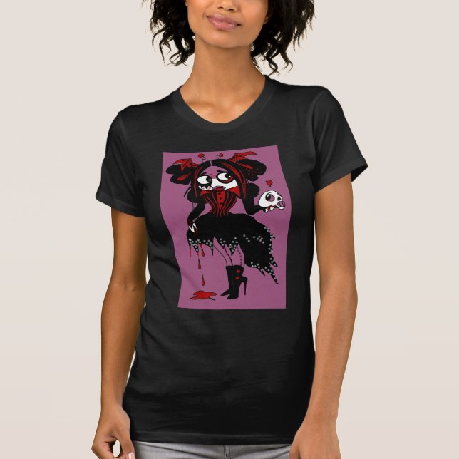 Camiseta bloody sweetie dark.png (Anverso)