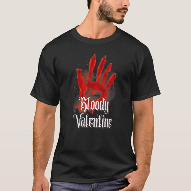 Camiseta Bloody Valentine Gothic Emo Mysterious Occult Divi (Anverso)