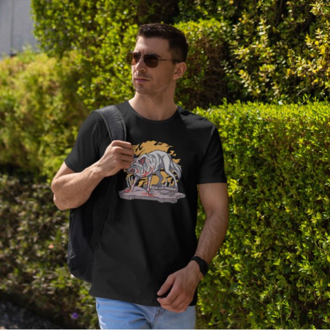 Camiseta Bloody Wolf (Subido por el creador)