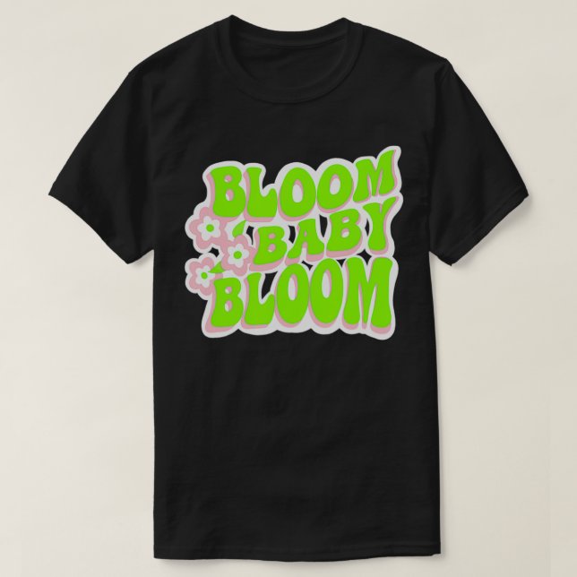 Camiseta Bloom Baby Bloom Fun Retro Gráfico (Diseño del anverso)