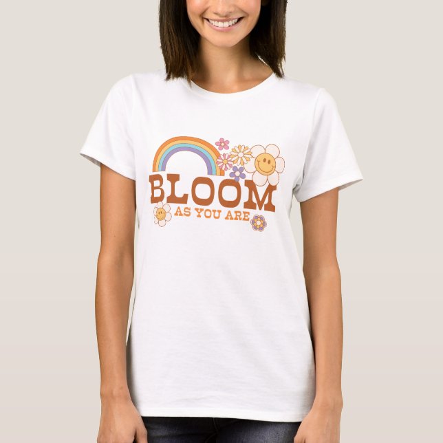 Camiseta Bloom como lo eres (Anverso)