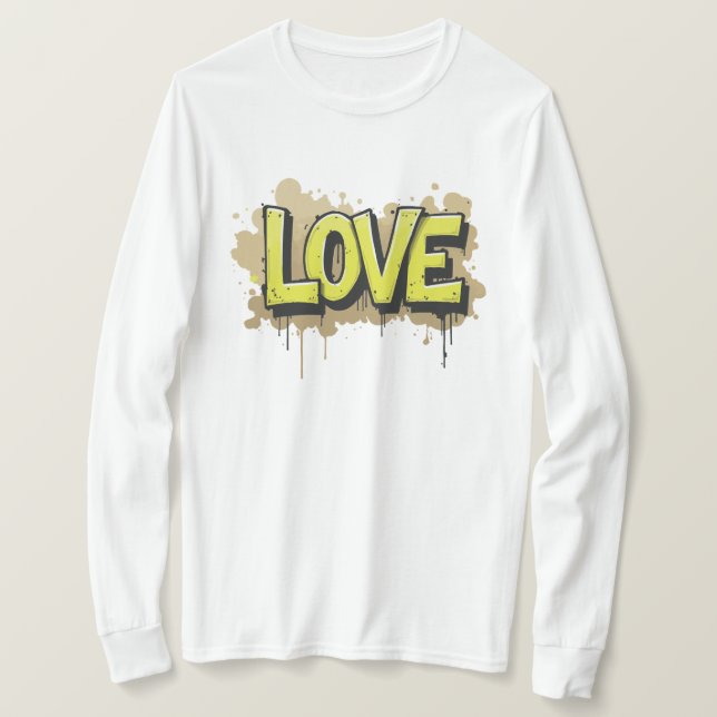 Camiseta Bloom de amor urbano (Anverso del diseño)