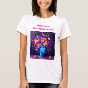 Camiseta "Bloom de la eternidad" - Un retrato surrealista c