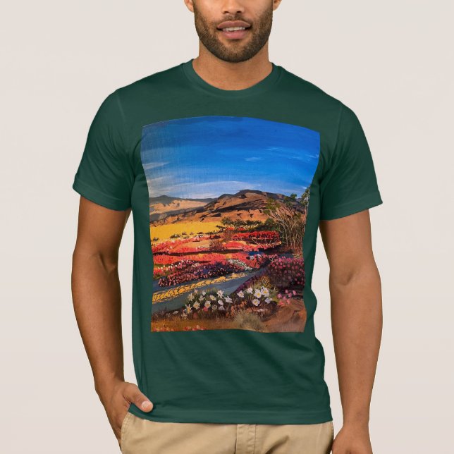 Camiseta Bloom del desierto, por Gary Poling (Anverso)