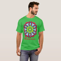 Camiseta Bloom Namaste Kaleidoscopio