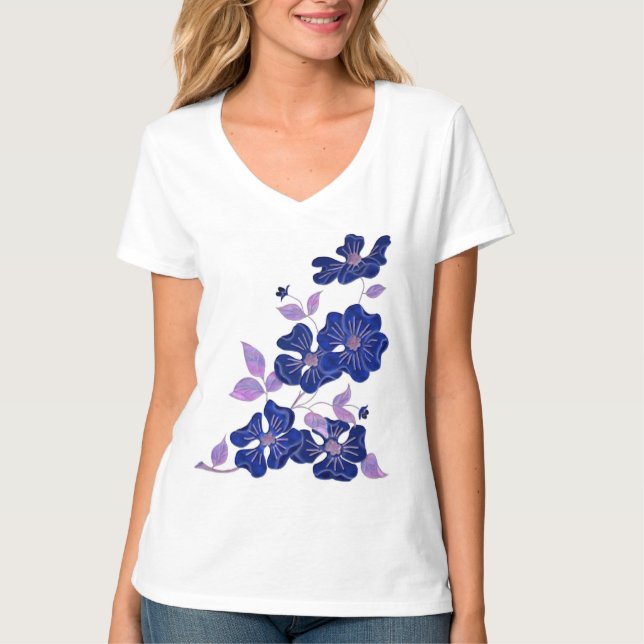 Camiseta Bloom nocturno (Anverso)
