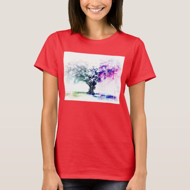 Camiseta Bloom primaveral (Anverso)
