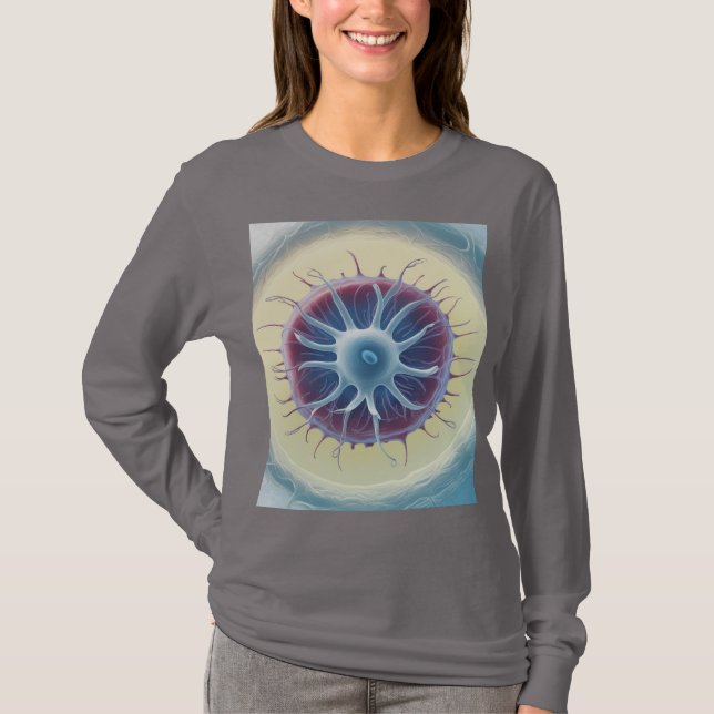 Camiseta " Bloom Vital " Larga Manga (Anverso)