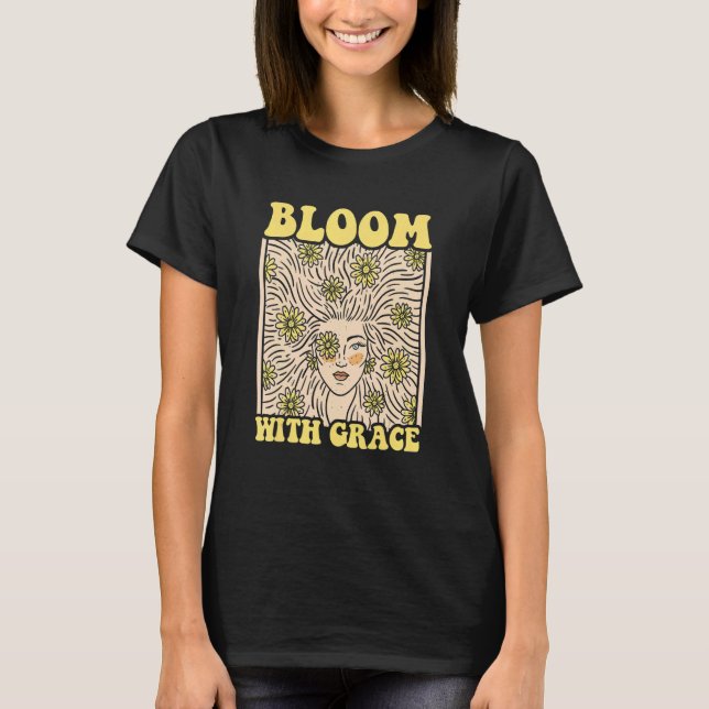 Camiseta Bloom With Grace Gardener Botanical Gardening Plan (Anverso)