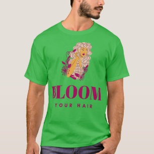 Camiseta Bloom Your Hair Curly Chica