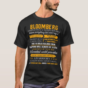 Camiseta BLOOMBERG completamente inexplicable