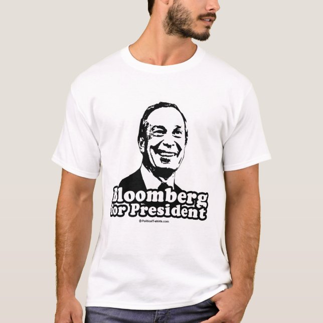 CAMISETA BLOOMBERG PARA EL PRESIDENTE (Anverso)