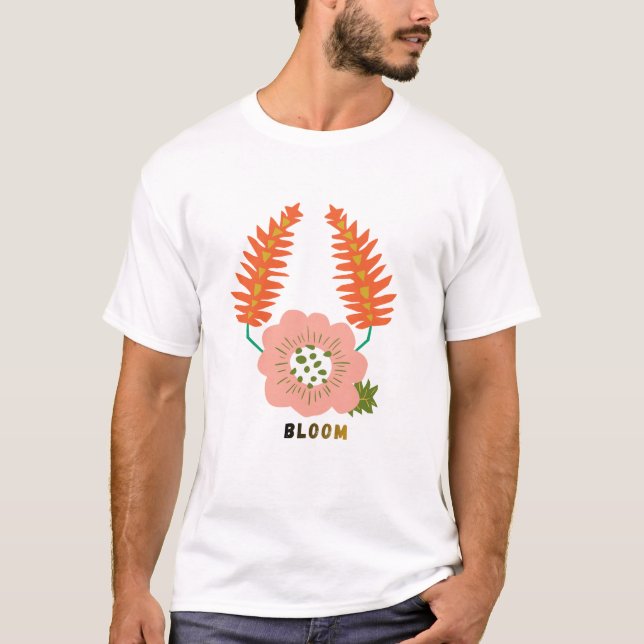Camiseta blooming  (Anverso)
