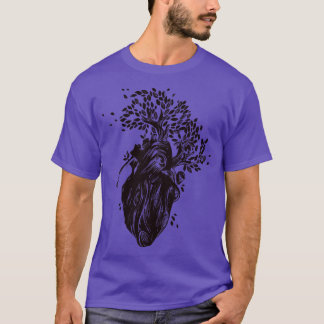 Camiseta Blooming Heart Love de Tobe Fonseca