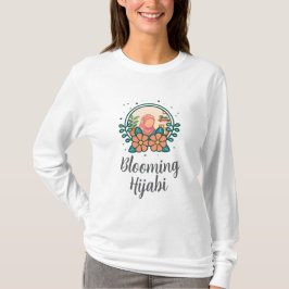 Camiseta Blooming Hijabi (mangas largas)