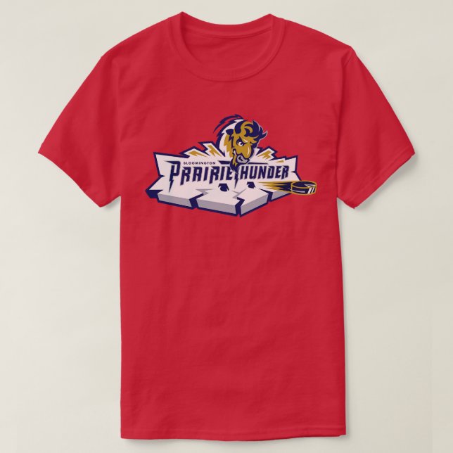 Camiseta Bloomington Prairie Thunder 1 (Diseño del anverso)