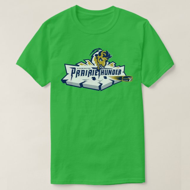Camiseta Bloomington Prairie Thunder 1 (Diseño del anverso)
