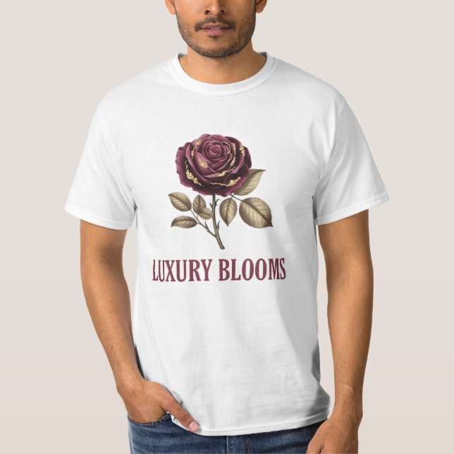 Camiseta Blooms de lujo (Anverso)