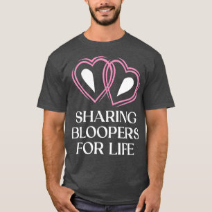 Camiseta Bloopers divertidos de boda para toda la vida Novi
